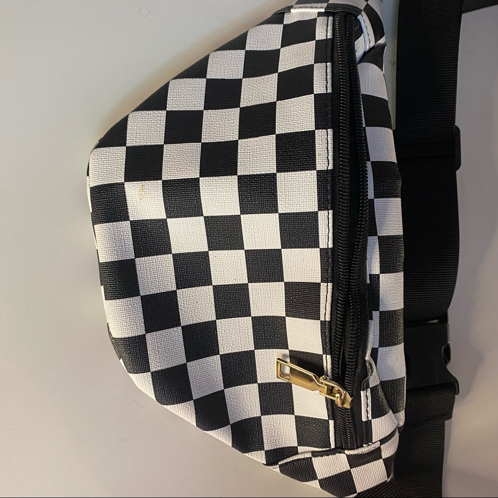 Checkered Fanny Pack!
